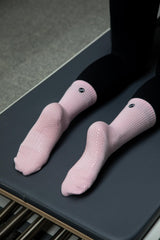 REFORMERMAT Pilates Grip Socks Organic Cotton - Cherry Blossom Baby Pink
