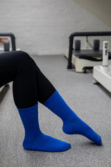 REFORMERMAT Pilates Grip Socks Organic Cotton - Deep Blue