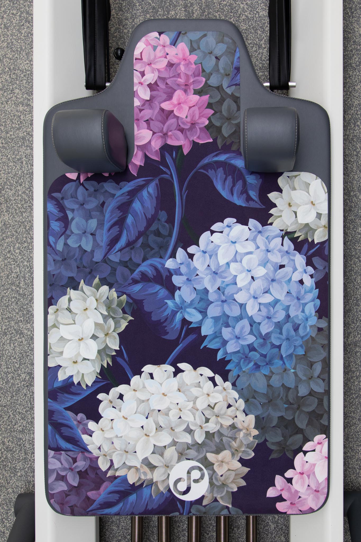 REFORMERMAT Non-Slip Durable Reformer Mat Protect Reformer Machine - Botanical Floral Design