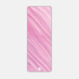 REFORMERMAT Micro-fibre Durable Reformer Pilates Yoga Mat - Pink Strawberry Milk Stripe Design