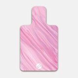 REFORMERMAT Micro-fibre Durable Reformer Pilates Mat - Pink Strawberry Milk Stripe Design