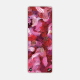 REFORMERMAT Pilates Reformer Durable Non-Slip Yoga Mat - Rose Pink Angel Feathers Design