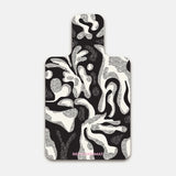 REFORMERMAT Micro-fibre Durable Reformer Pilates Mat - Symbiosis White Black Design