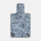 REFORMERMAT Pilates Reformer Durable Non-Slip Mat - Blue Angel Feathers Design