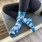 REFORMERMAT Pilates Grip Socks Organic Cotton - Coloured Tie-dye