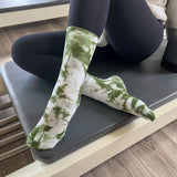 REFORMERMAT Pilates Grip Socks Organic Cotton - Coloured Tie-dye
