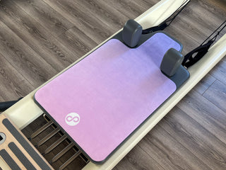 REFORMERMAT Pilates Reformer Protector Durable Non-Slip Mat - Lavender Purple Faded Design