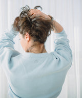 REFORMERMAT Essential Crop Jumper - Sky Blue