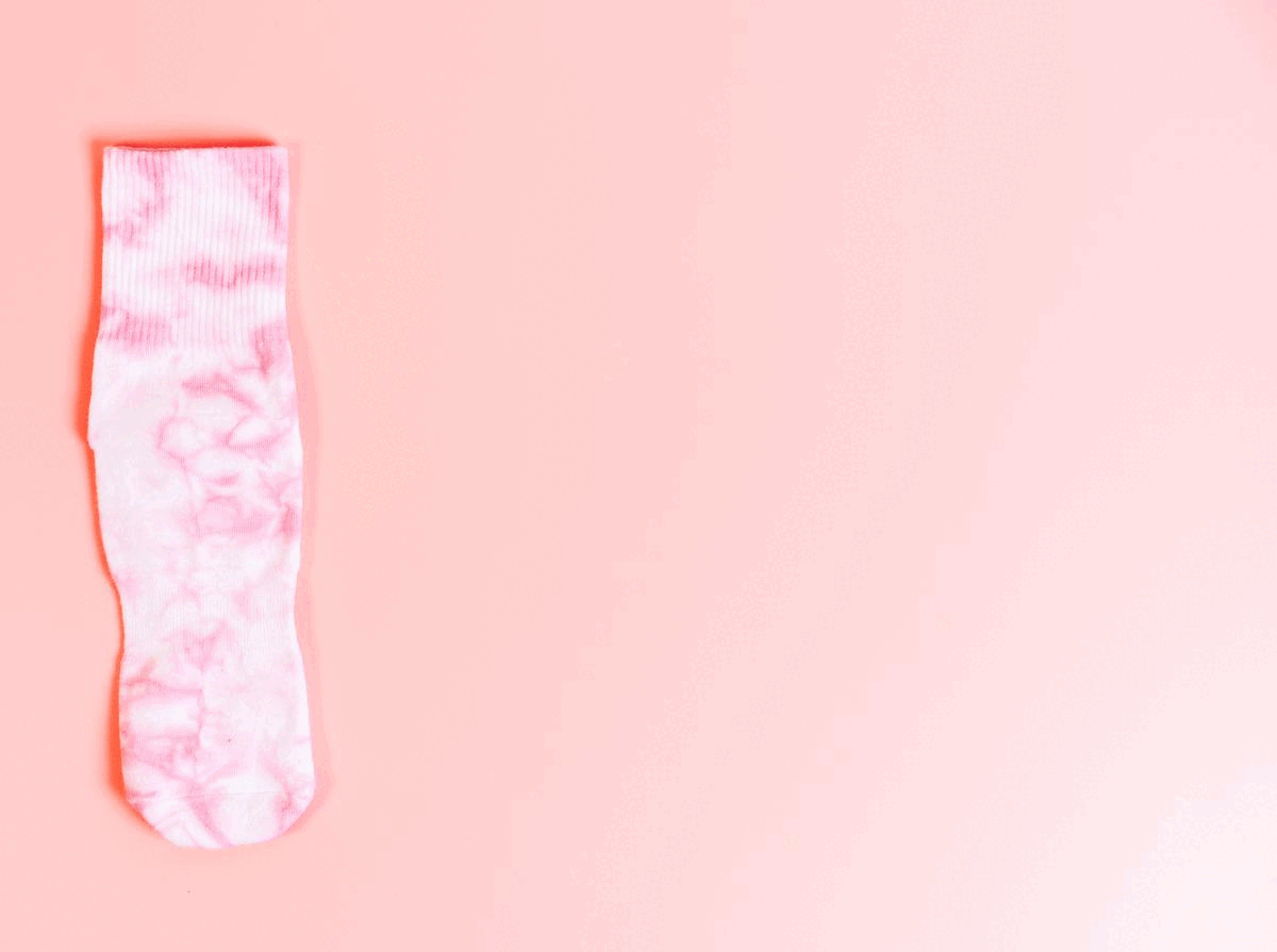 REFORMERMAT Pilates Grip Socks Organic Cotton - Coloured Tie-dye