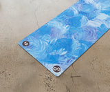 REFORMERMAT Micro-fibre Durable Reformer Pilates Yoga Mat - Blue Angel Feathers Design