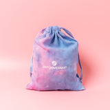 REFORMERMAT Pilates Pink Purple Colourful Tie Dye Storage Carry Bag