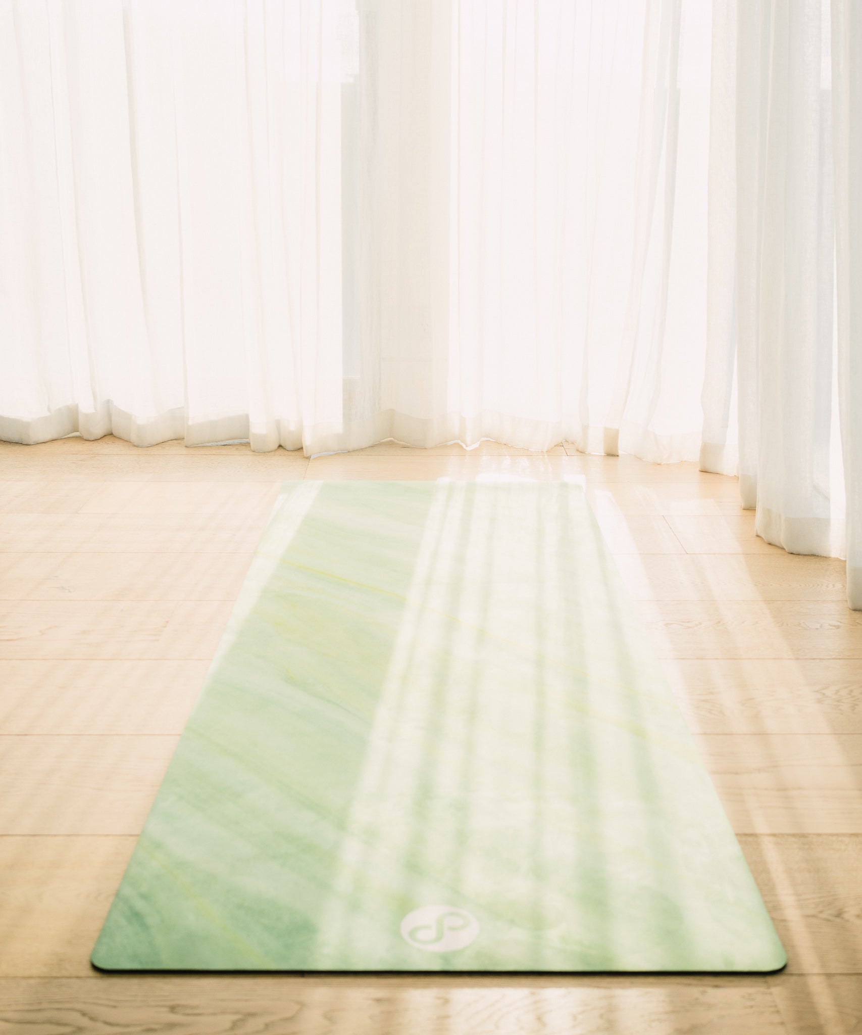 REFORMERMAT Micro-fibre Durable Reformer Pilates & Yoga Mat - Lime Mint Green Crush Design