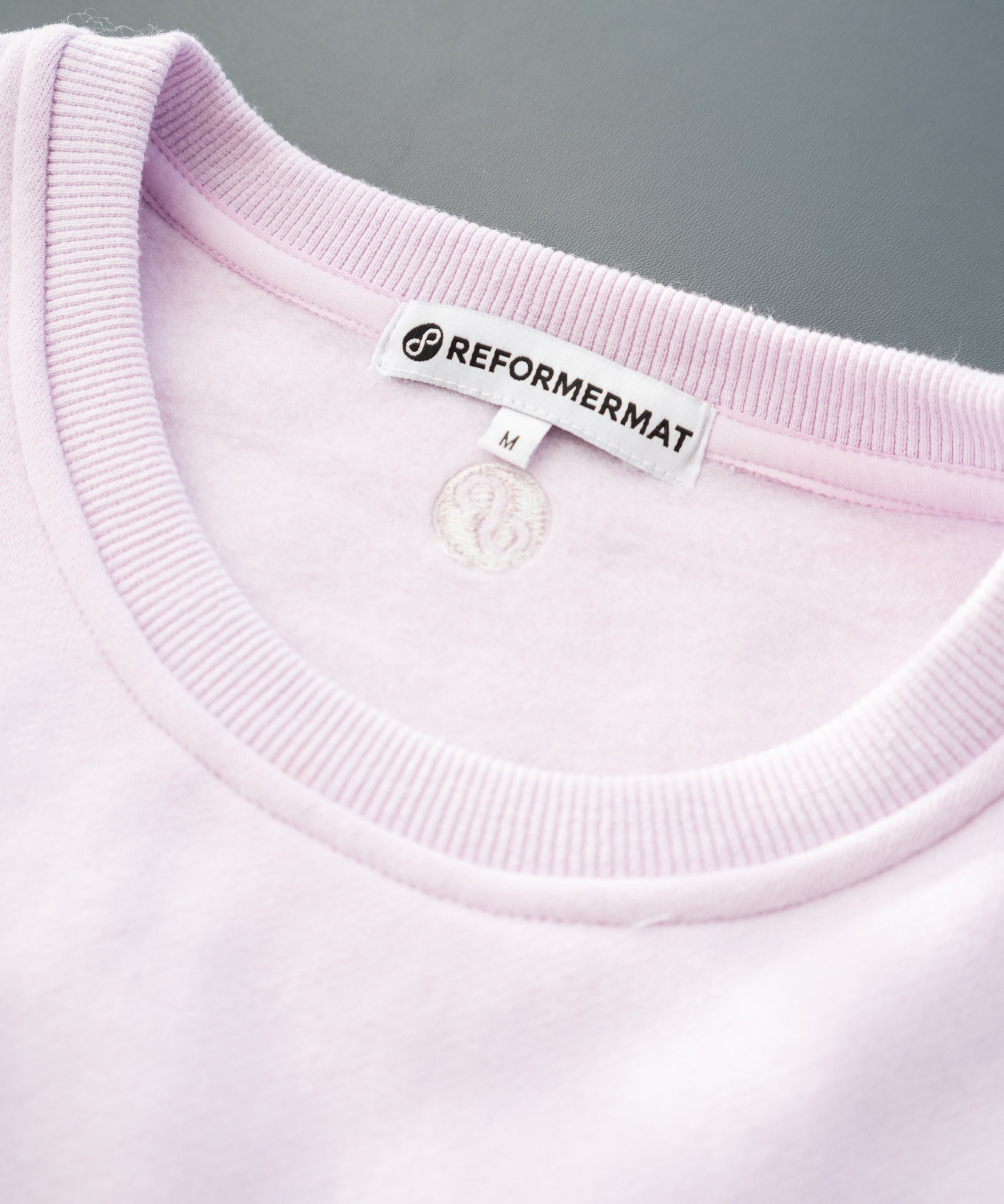 REFORMERMAT Essential Crop Jumper - Faded Lavender