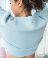 REFORMERMAT Essential Crop Jumper - Sky Blue