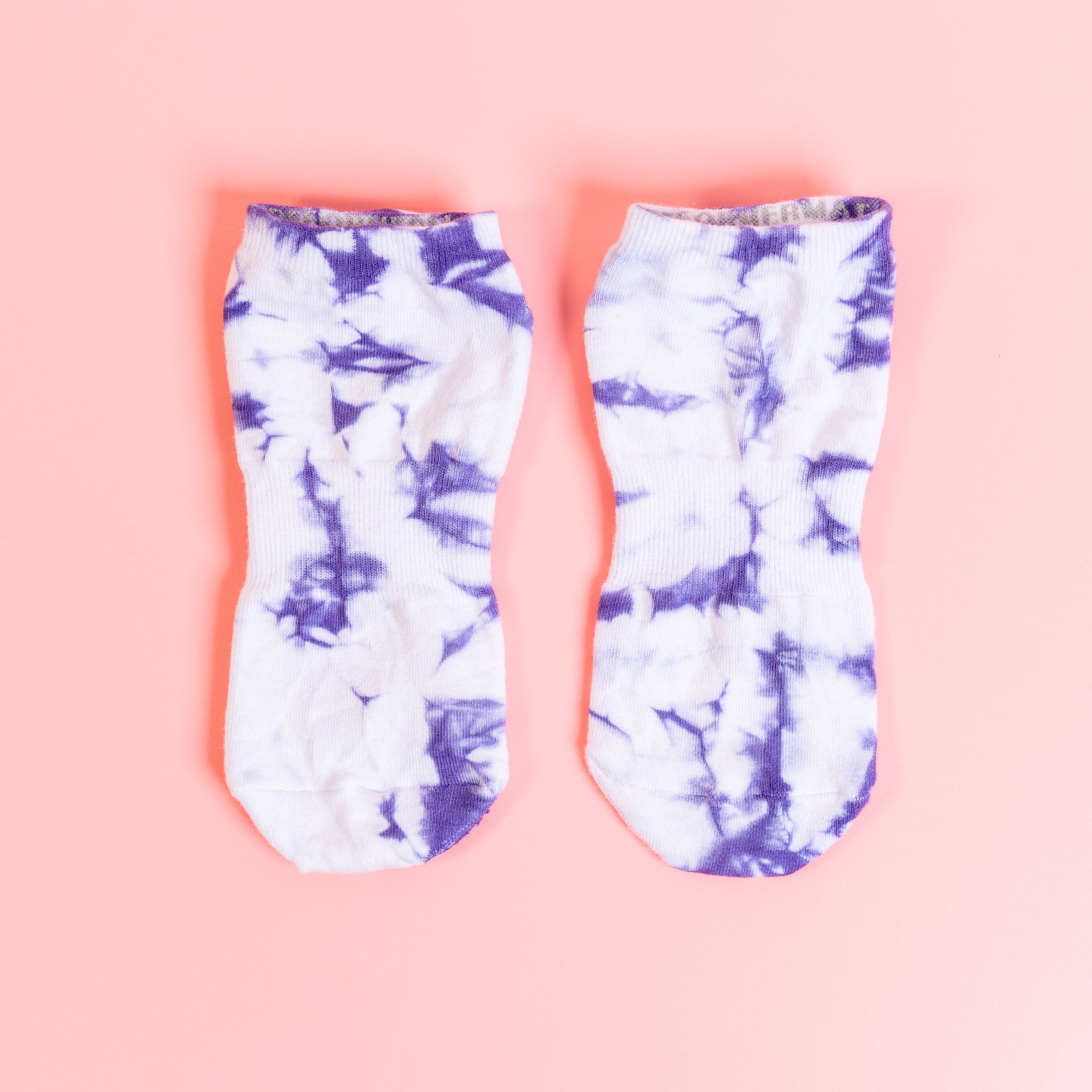 REFORMERMAT Pilates Grip Socks Organic Cotton - Coloured Tie-dye